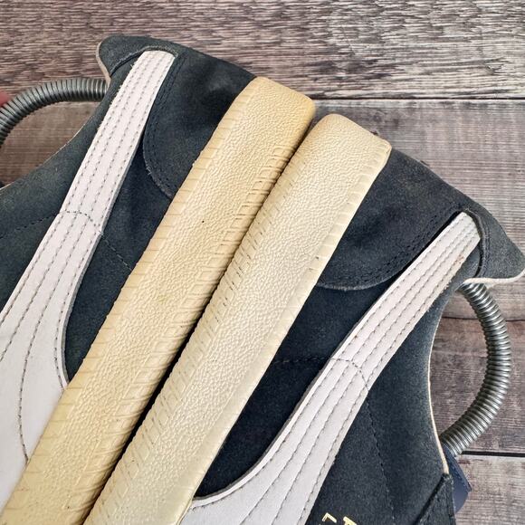 Puma Shoes Men's 10 Liga 341466 60 Suede Lace Up Sneakers Shoes Casual READ - Picture 8 of 13